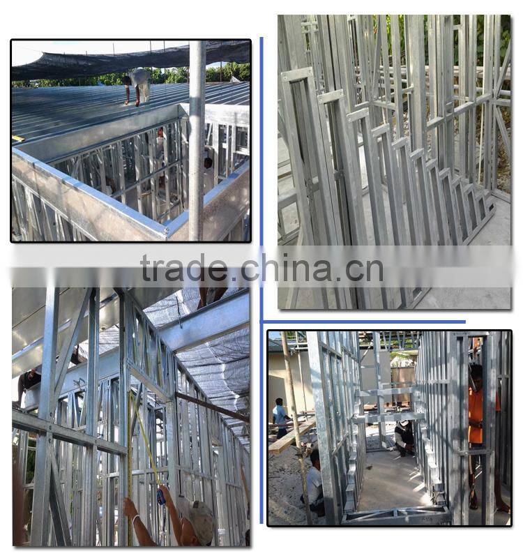 High Rise Galvanized Steel Frame Kit Dormitory Building