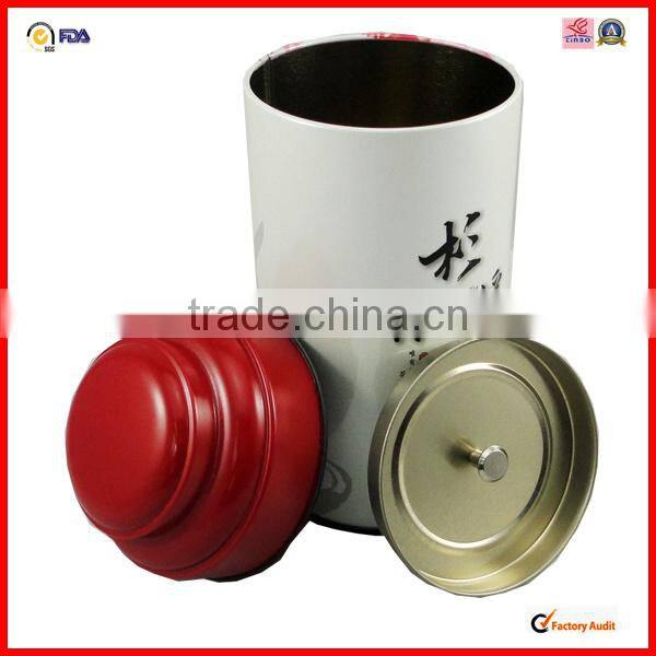 Taiwan alishan black tea tin can