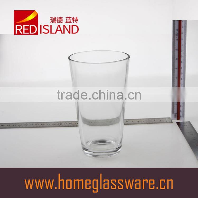 480ml classic color sprayed glass cup for drinking