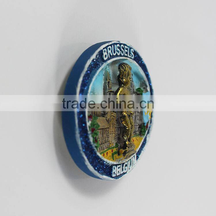 6.5*4.2*1cm belgium souvenir magnet