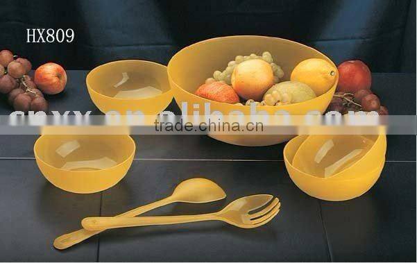 7pcs round salad set