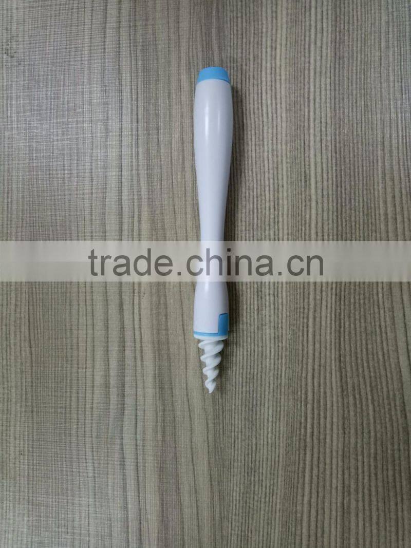 Portable Swab Disposable Earwax Removal Swab Safe Cleaner System with 16 Replacement Heads