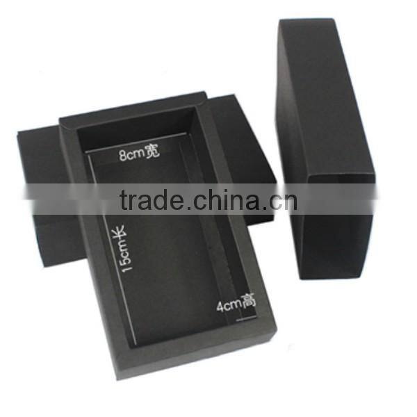 Black cardboard /Kraft phone case packaging box cosmetic packaging box