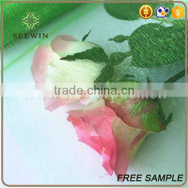 light blue organza fabric and organza roll