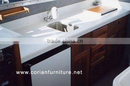 Top quality solid surface food grade kitchen counter top