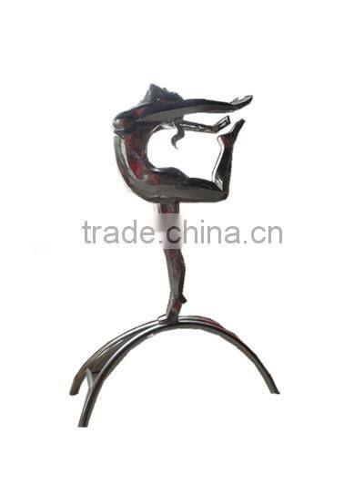 Casting Morden Art Stainless Steel Abstract Sculpture For Garden Decoration