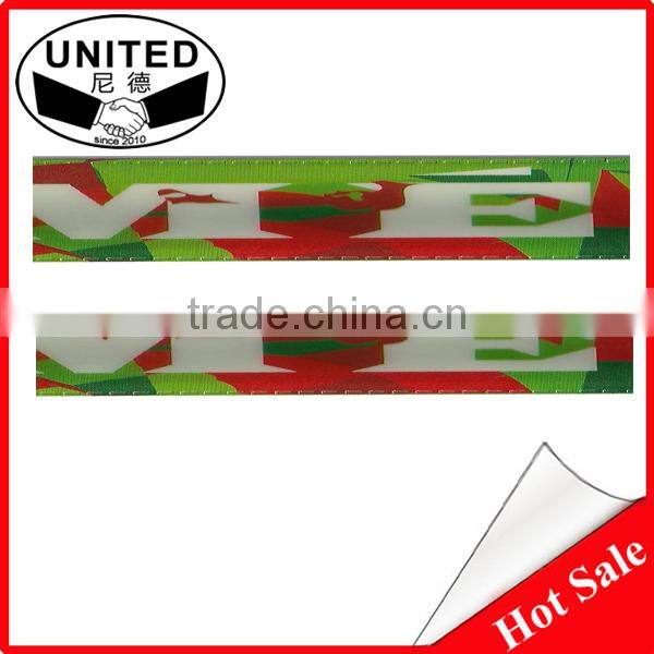 Full Color Printing Slap Bracelet Custom Design Snap Wrap