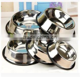 Large Capacity Stainless Steel Dog Bowl, PET Feeding Bowl, Cat Bowl (32oz)