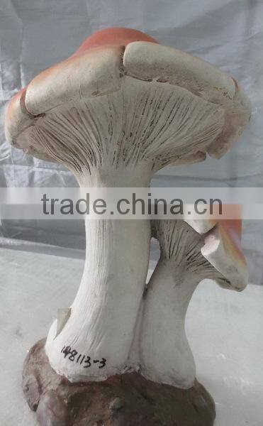 Garden ornament fiberglass clay mushroom moulds