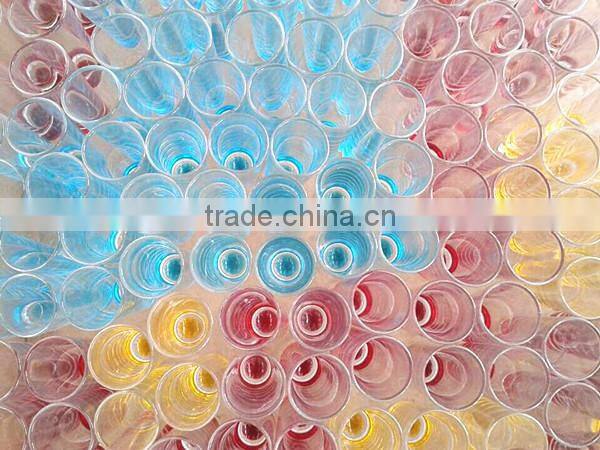 High quality 50ml round shape shot glass cup