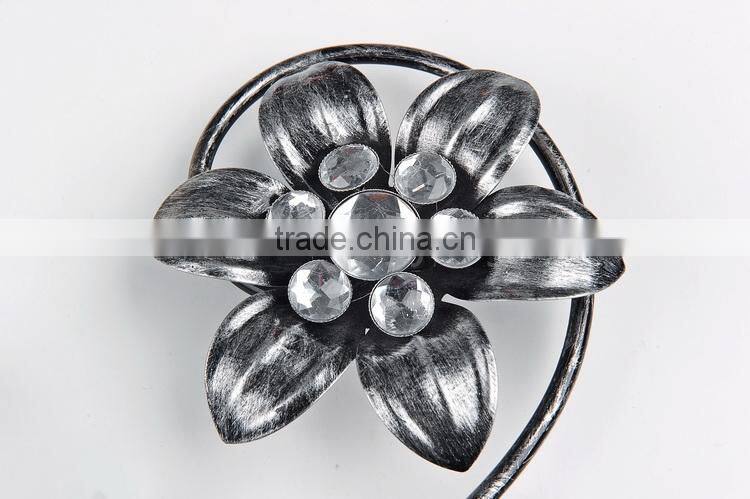 flower vintage metal wall clock GZH110 home accessories