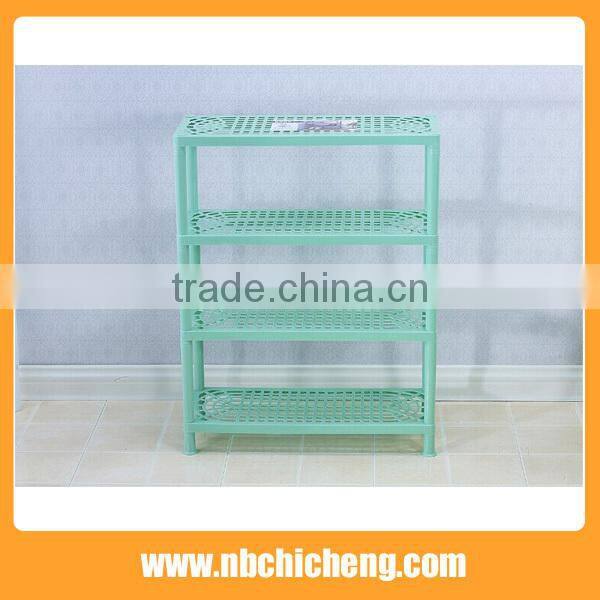 4 layers Plastic Waterproof Shoe Rack