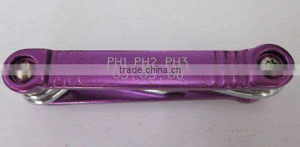 6PC Folding Screwdriver Set