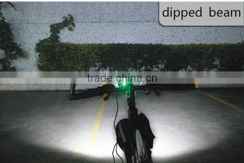 Battery Power Supply and Any Bicycle Frame Position usb bike light