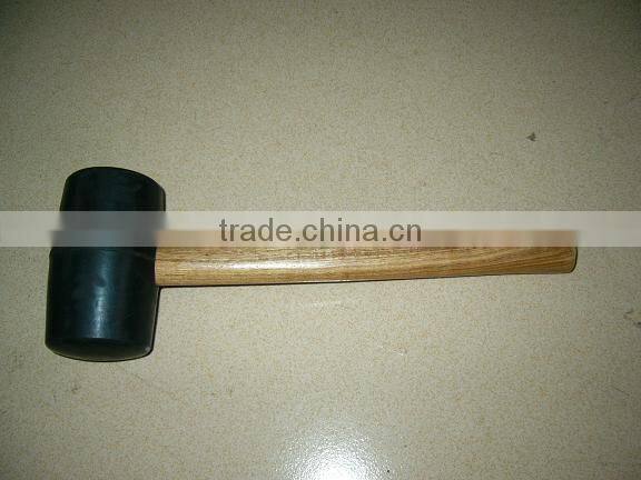 8oz 12oz rubber mallet hammer for export