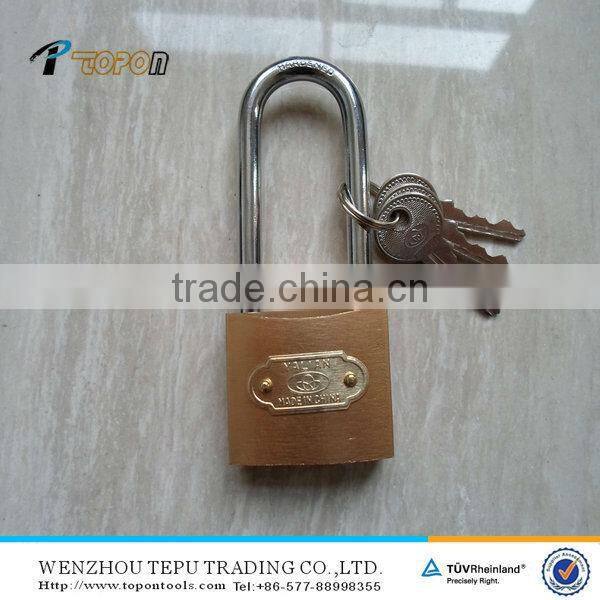 brass planted padlock long shackle or short shackle