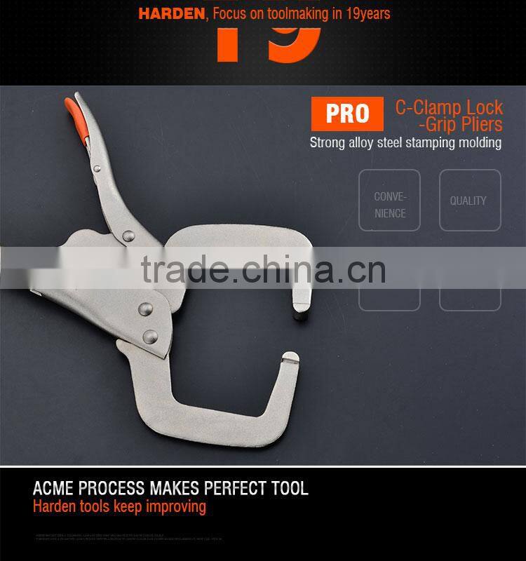Professional C-Clamp Lock Grip Pliers