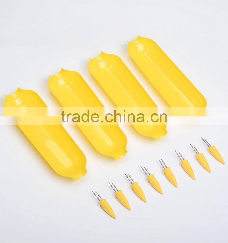 CH-4089 12 Pieces Corn On The Cob Serving Set