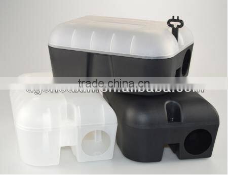 Black plastic bait station mouse & rat trap SX-5023