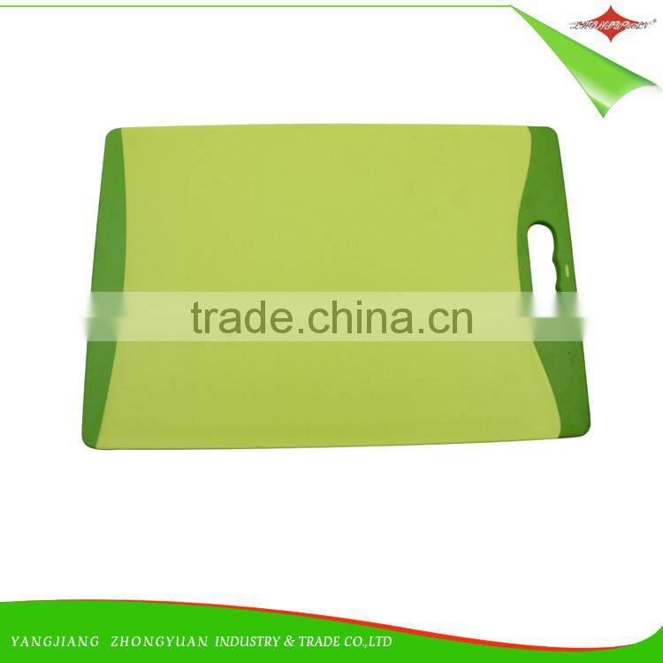 ZY-R10041 good quality anti slip handle cutting board chopping board