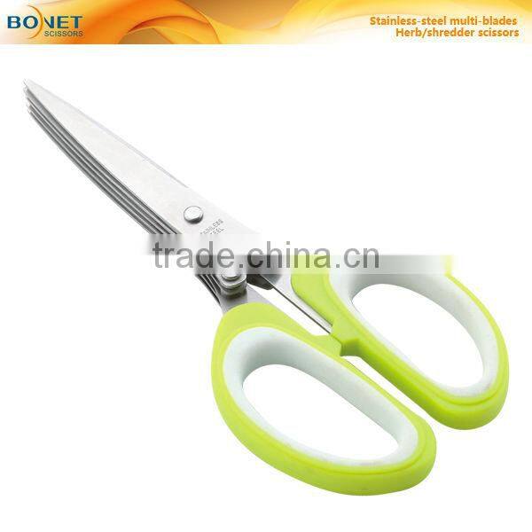 S97015 CE qualified 7-1/2" Herb 3 blades Scissors