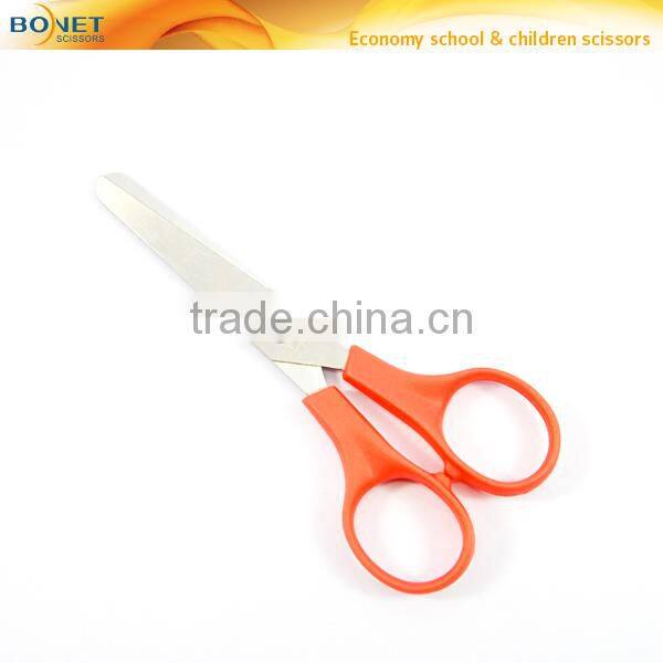S71030TB 4-3/4" stainless steel school and student transparent blue scissor