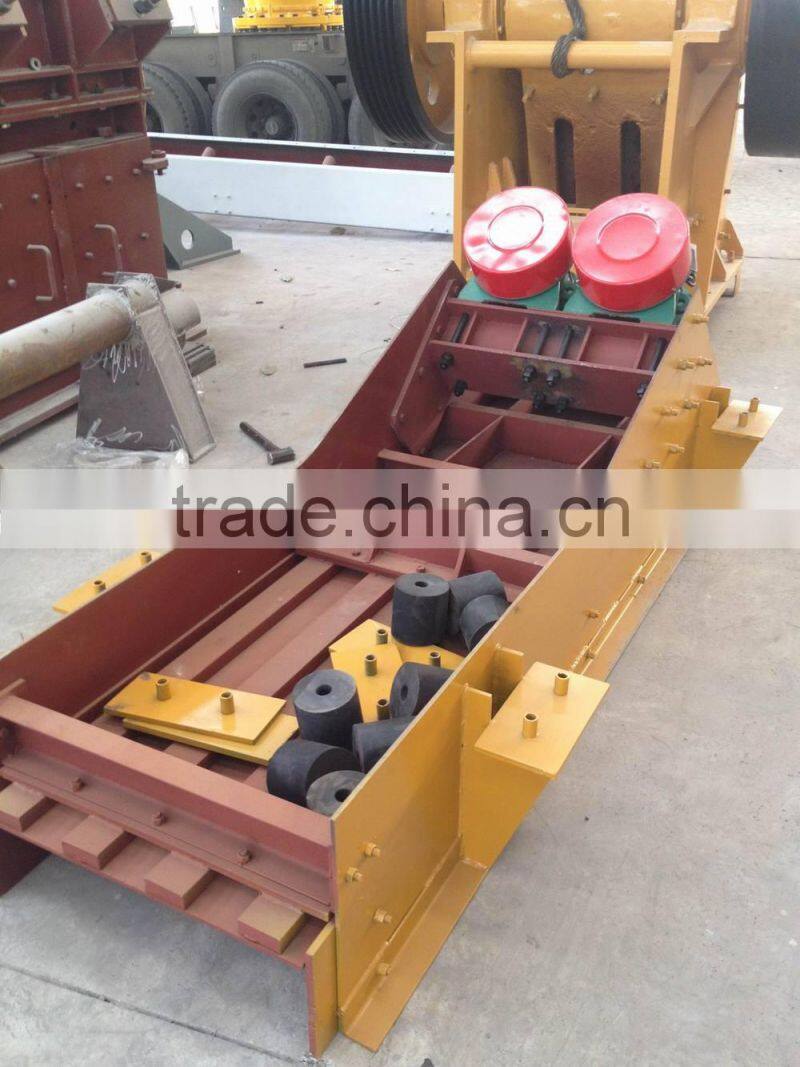 Quarry Plant Durable Stone Grizzly Feeder for Primary Jaw Crusher