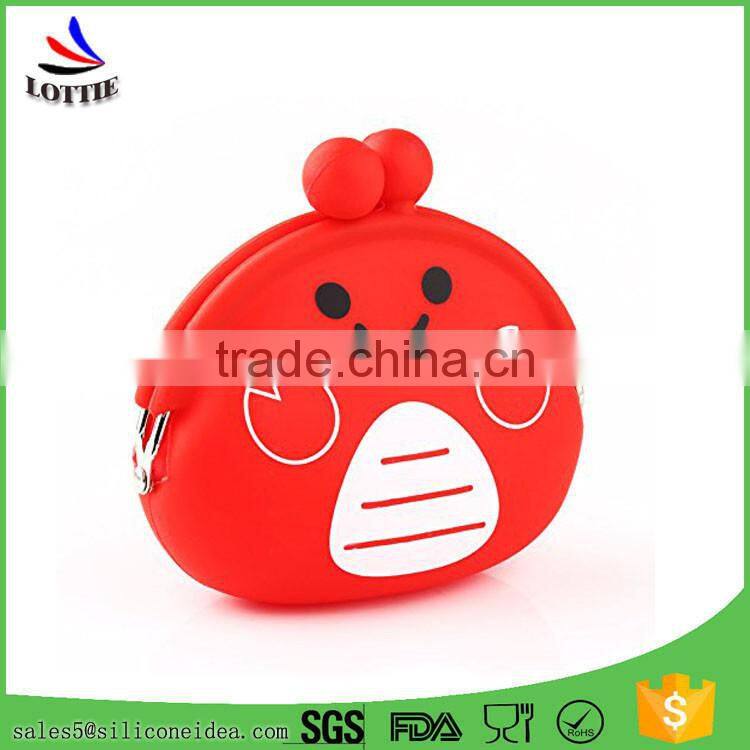 Promotional Personalize coin purse wallet and silicon coin bag