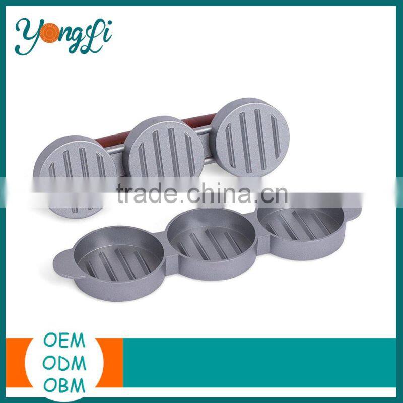 Hot Selling Kitchen Barbecue Hamburger Press Meat Patty Mold
