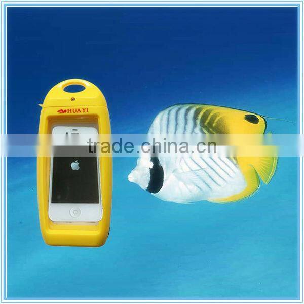 Swimmming silicone water mobile phone case