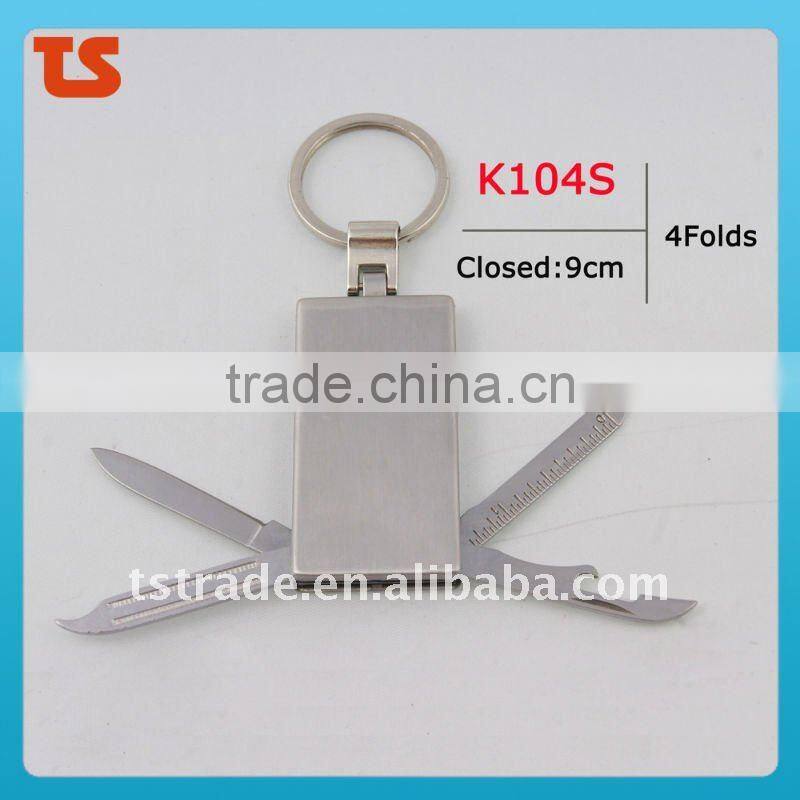 2014 Cute design metal alloy love couple keychain knife (B01)Gifts knifeSmall knife promotion kinfe popular