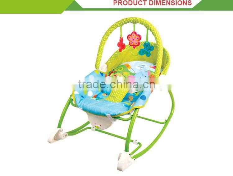 Top sale modern multifunction musical rocking baby lazy chair