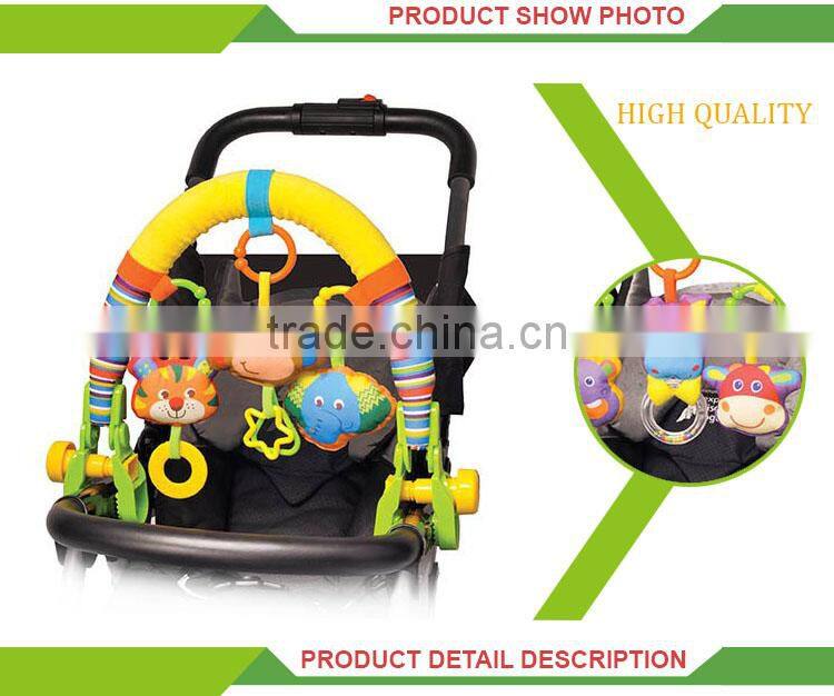 colorful funny cart Pendant baby hanging car soft toys