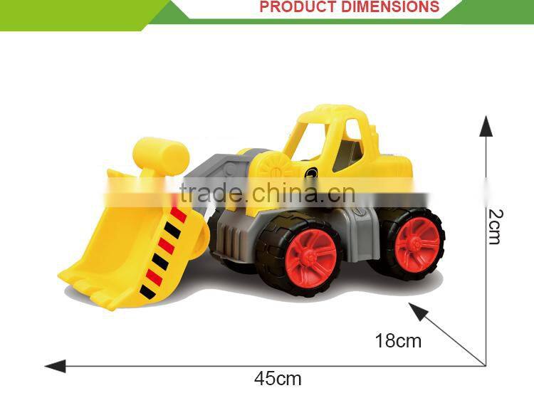 New design plastic truck toy set small mini used cheap bulldozer