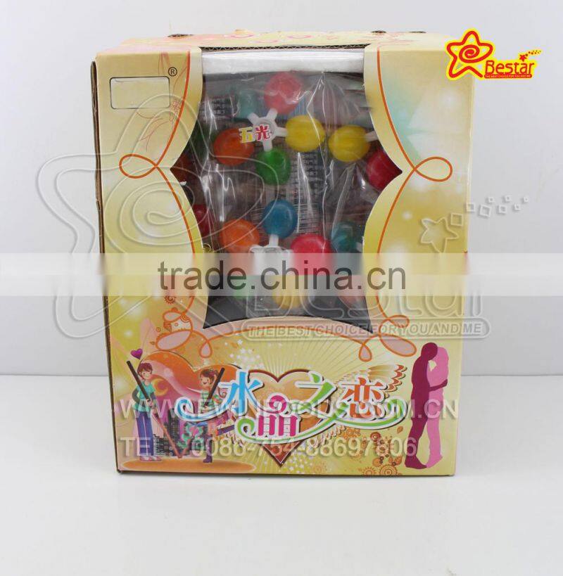 Colorful Windmill Shape Lollipop Fruity Flavor Candy