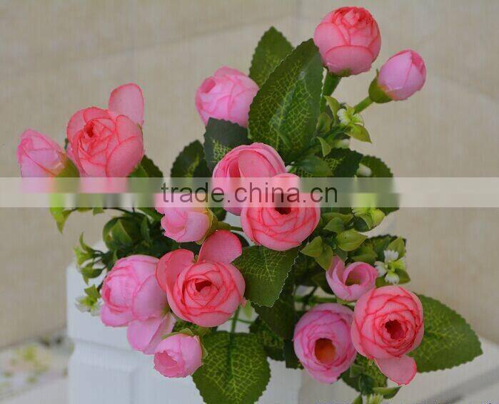 artificial silk flower bouquet NKFF479