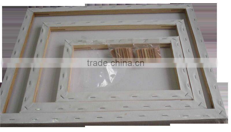 High quality cheap blank stretched canvas