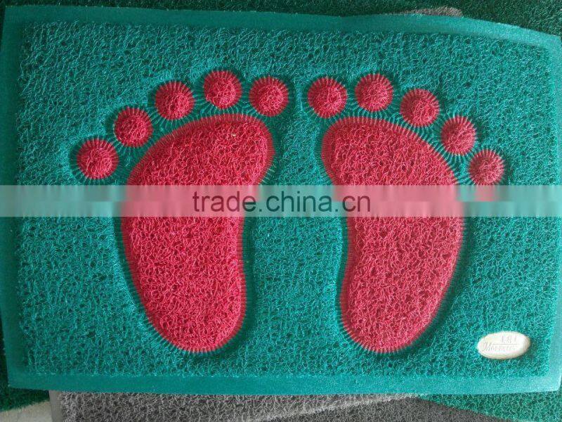 new pvc cushion mat with logo print