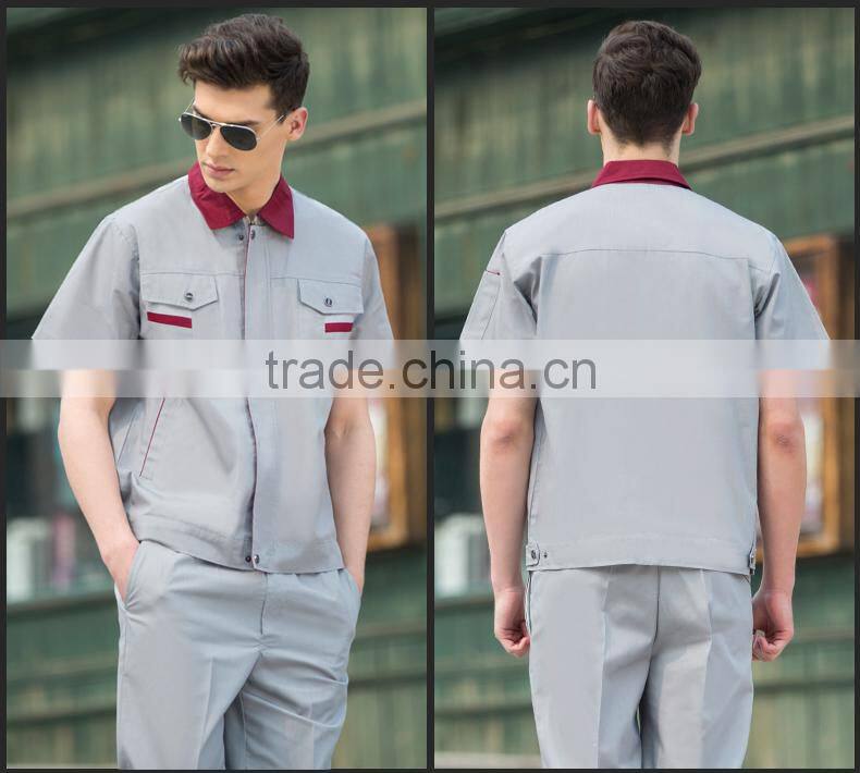 Summer short sleeve worker sets uniform labor insurance clothing