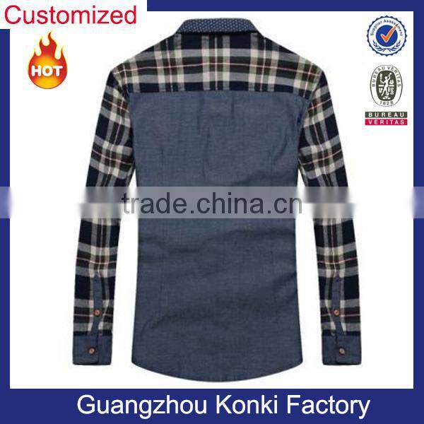 Fashion design transparent shirt for men wholesale