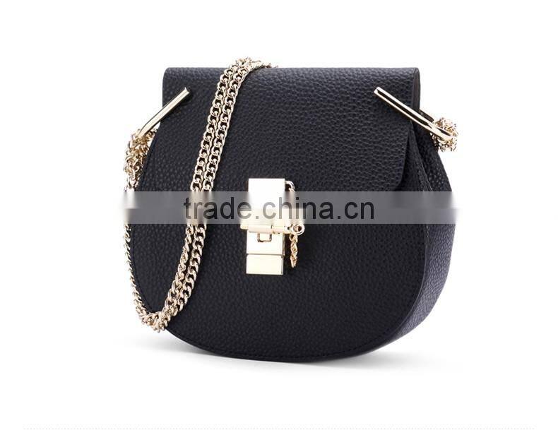 2016 new ladies fashion leather bag