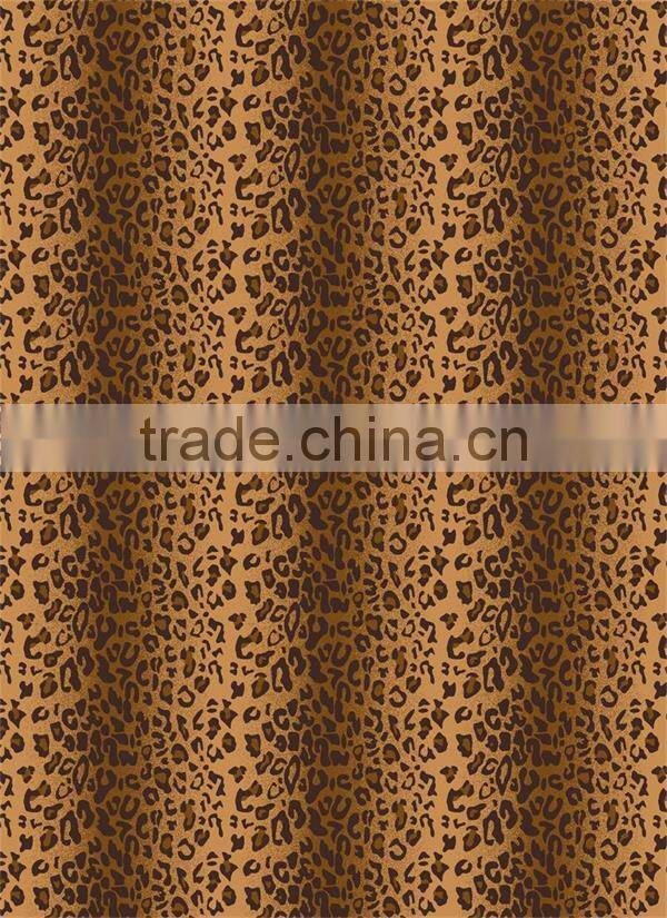 Mink blanket super soft leopard design printed travel blanket