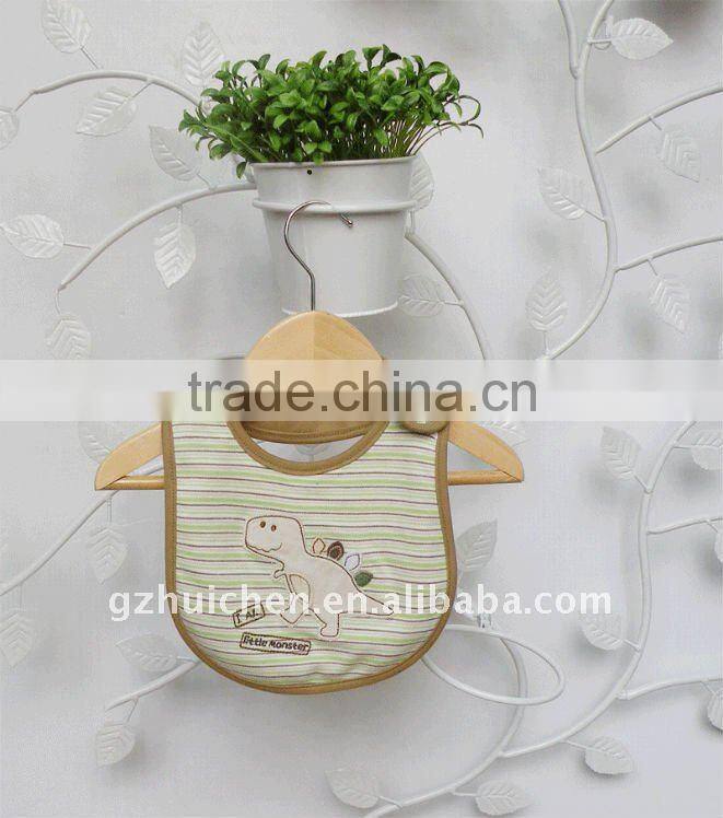 baby cute emobroider waterproof bibs