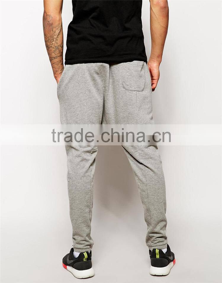 Mens wholesale casual drop crotch joggers latest design jogger pant for men