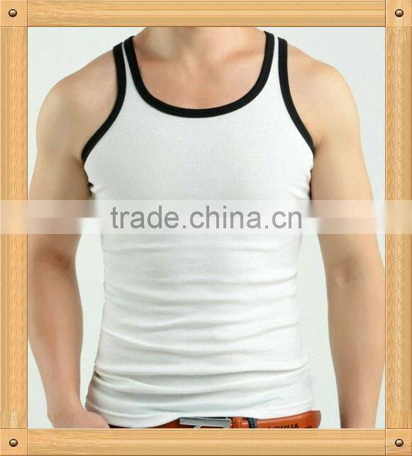 good quality custom men's vest cotton wholesale manufacture China