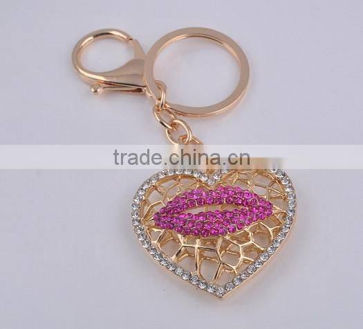 American Tassel Key ring,Metal Promotional Gift Keychains For Bag/Car