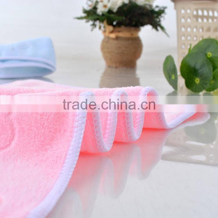 Quality custom design emboss logo hotel towel