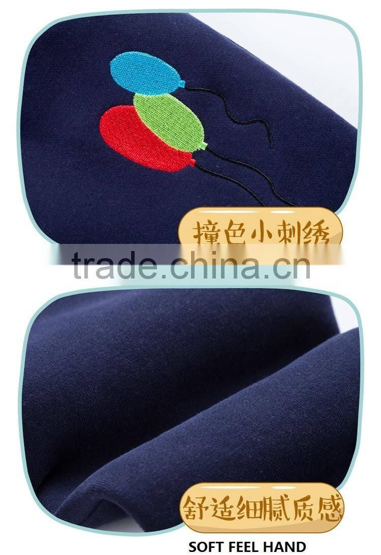 custom modern fashion boys kids wear/3pcs sets winter warm thick children garments