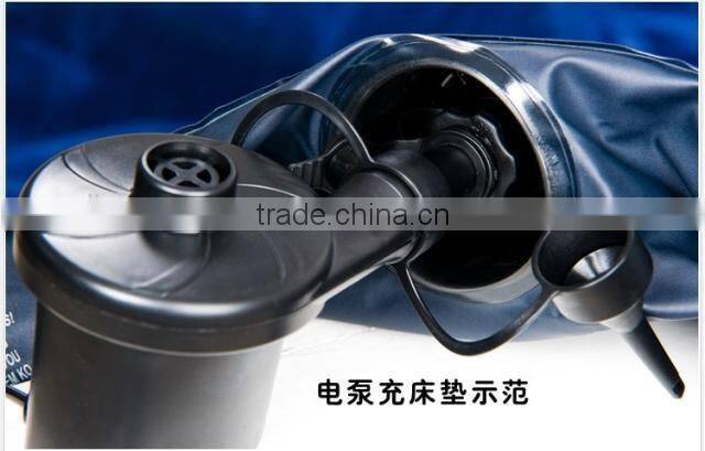 INTEX Blue Flocking Air Bed Trumpet