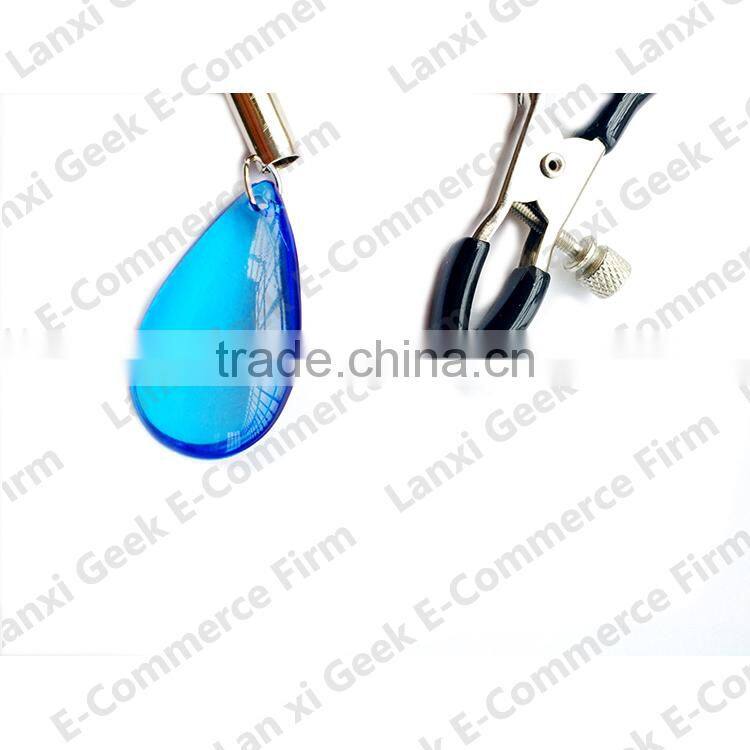 GEEK sexy 1 Pair Nipple Clamps Clips Jewellery Bust Massager Stimulate Sex Toy Flirt Adult china sex toys supplier